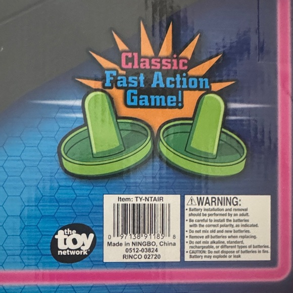 Air Hockey Table - Black and Green - Picture 2 of 2